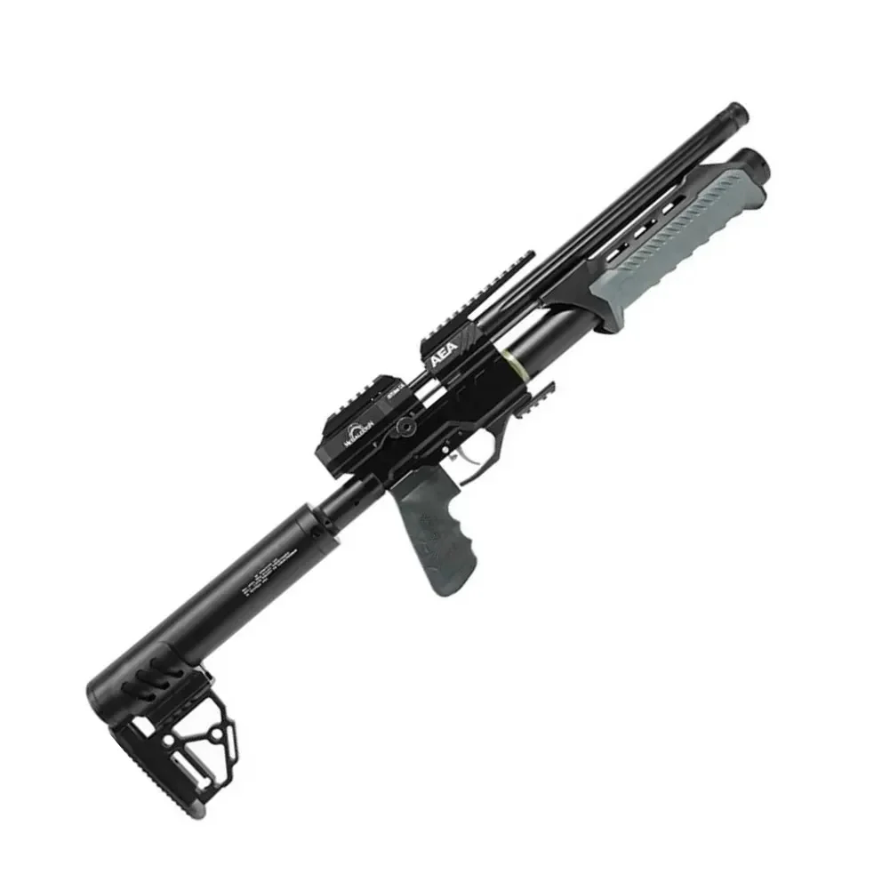 AEA Megalodon 15-Inch PCP Air Rifle .58 Caliber - Black Pump Action