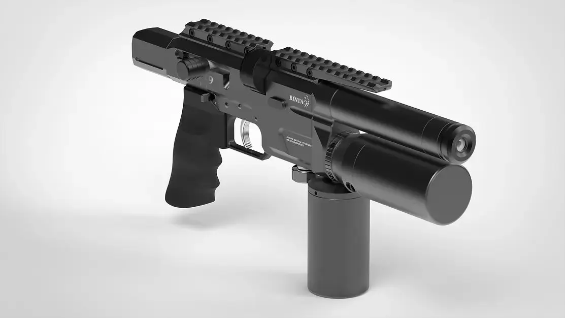 BinTac Air Rifle T9 2024 folding rear stock included - Image 4