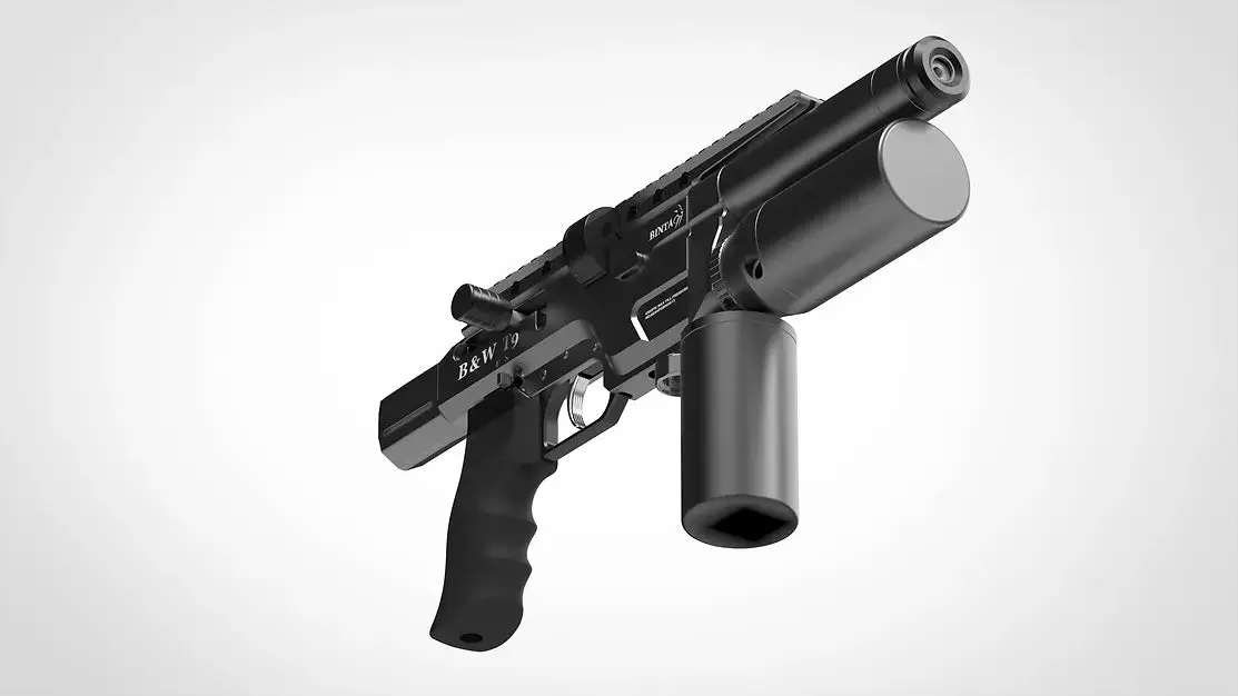 BinTac Air Rifle T9 2024 folding rear stock included - Image 5