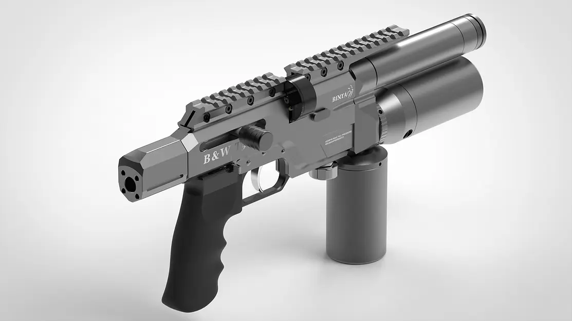 BinTac Air Rifle T9 2024 folding rear stock included - Image 6