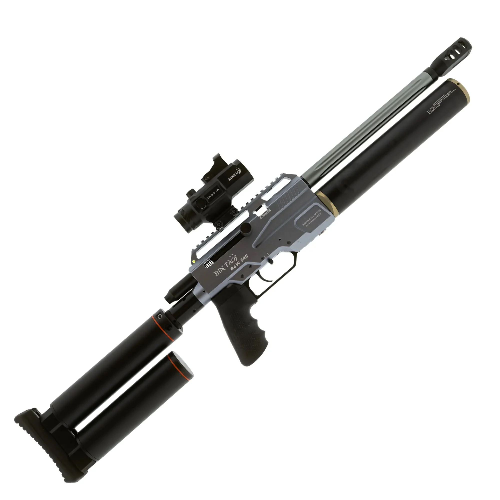BinTac / AEA Rear Tank Kit 7000 PSI (480 BAR) with Internal Regulator - Image 2