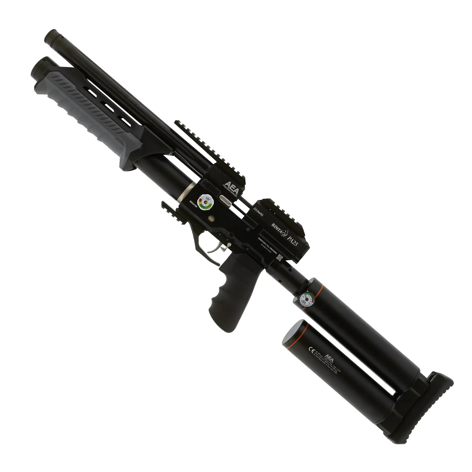 BinTac / AEA Rear Tank Kit 7000 PSI (480 BAR) with Internal Regulator - Image 5