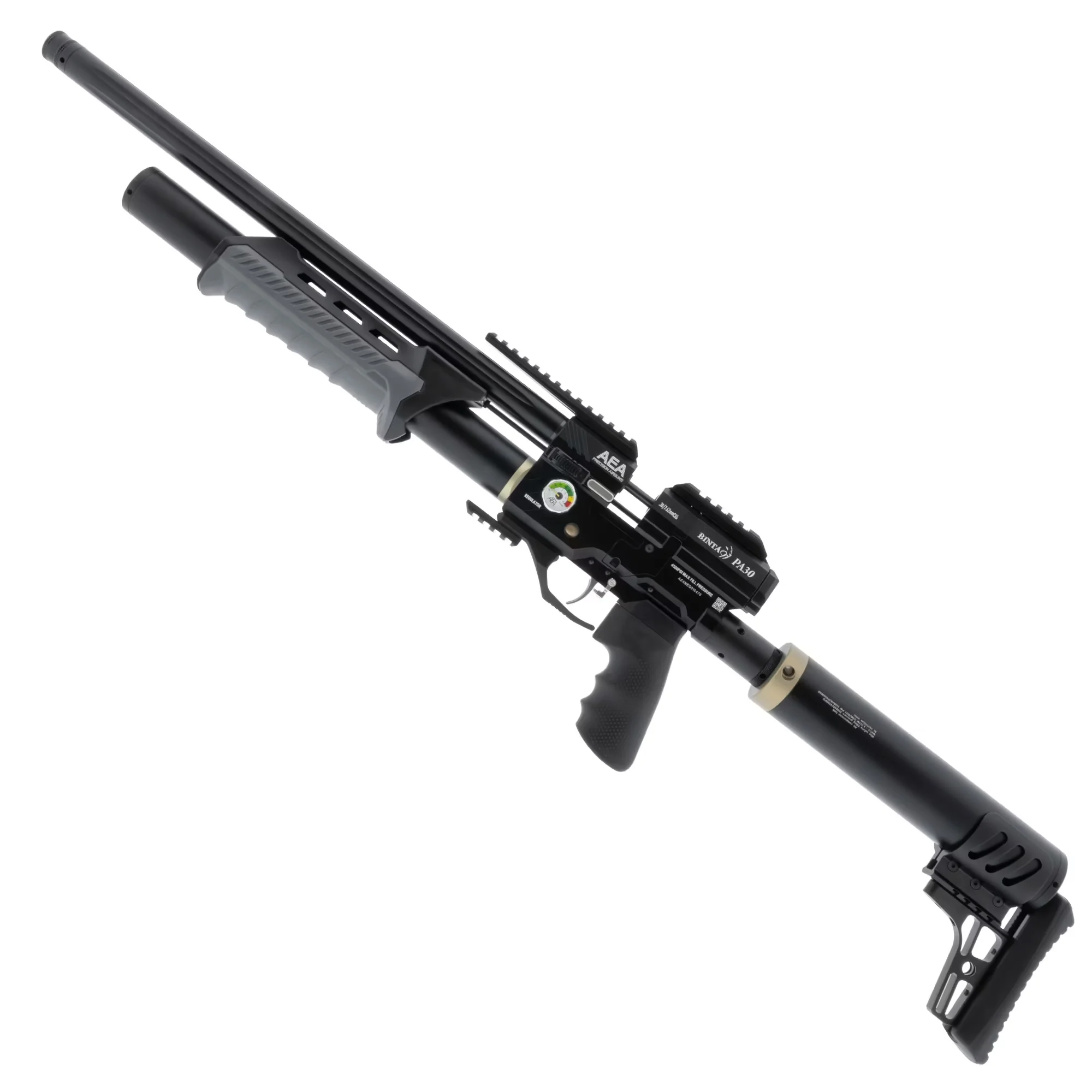 BinTac PA-Series 22" Pump Action PCP Air Rifle 7.62mm - <16 Joule - Image 2