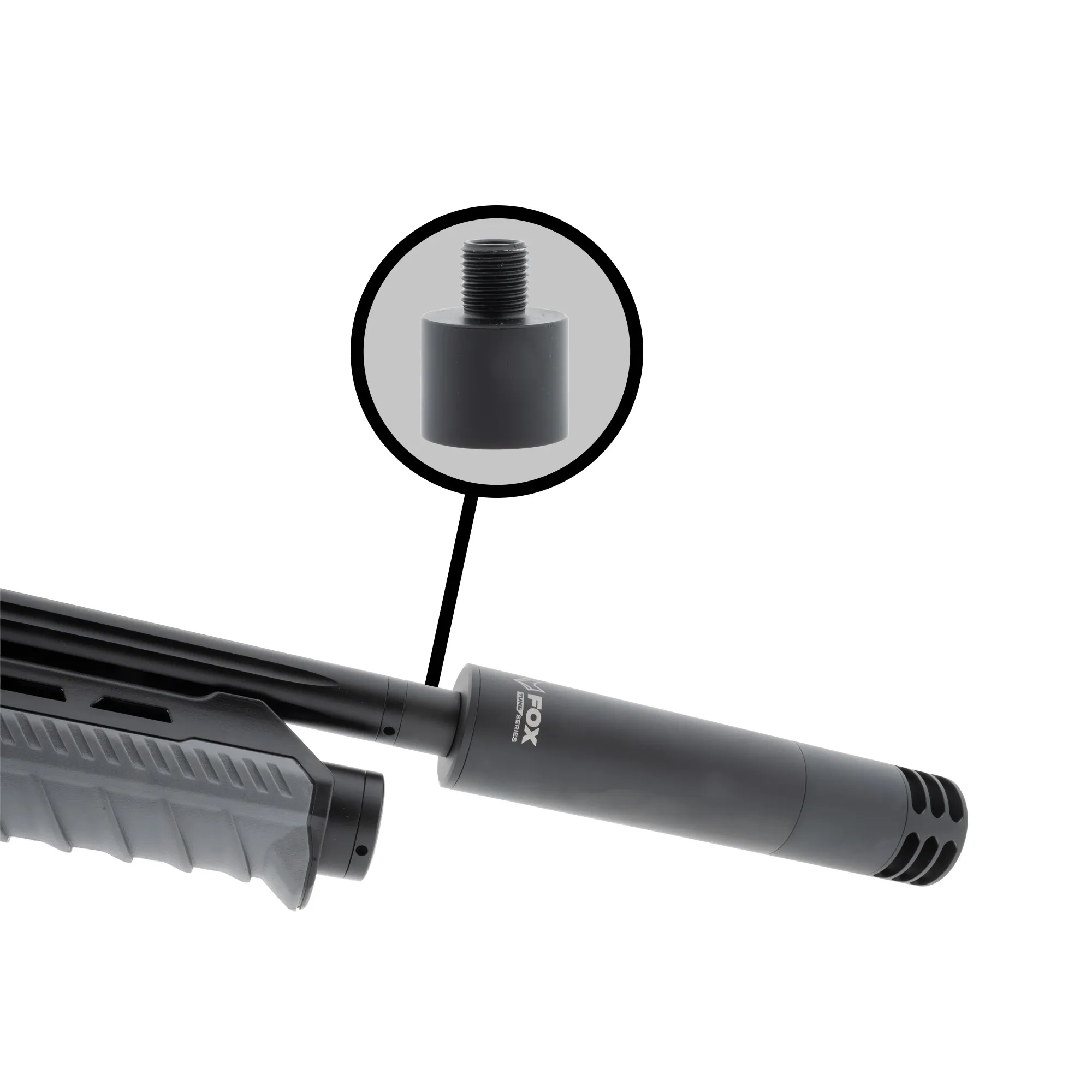 BinTac PA Series Silencer Adapter M14x1 to 1/2 UNF - Image 2
