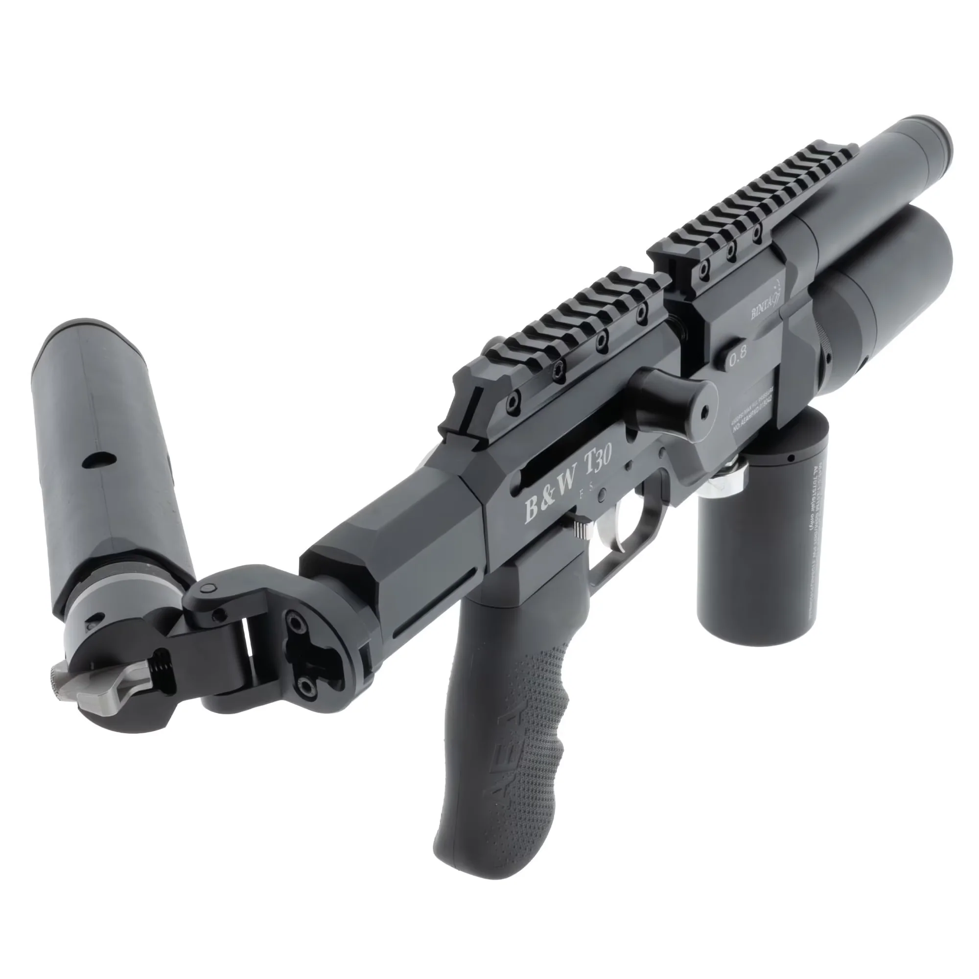 BinTac T30 Folded Stock PCP Air Rifle | 7.62 mm / .30 | 16 Joule - Image 3