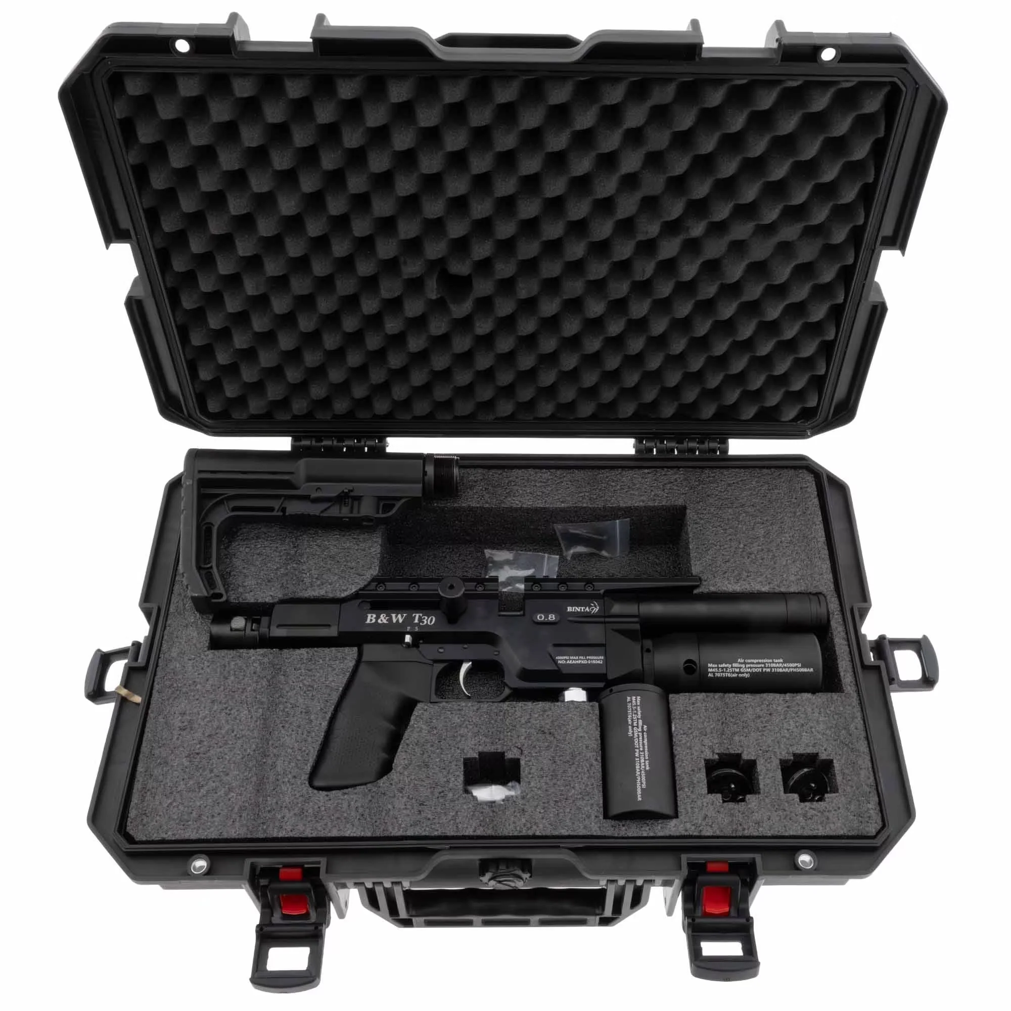 BinTac T30 Folded Stock PCP Air Rifle | 7.62 mm / .30 | 16 Joule - Image 5
