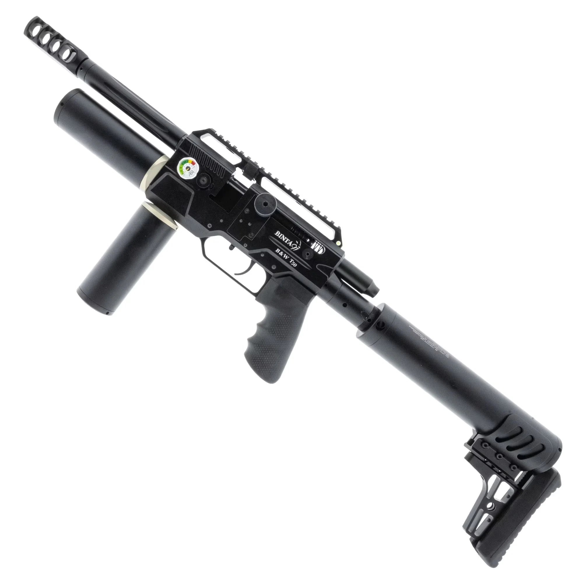 BinTac T50 .50 Caliber Semi-Auto PCP Air Rifle - 16 Joule - Image 2