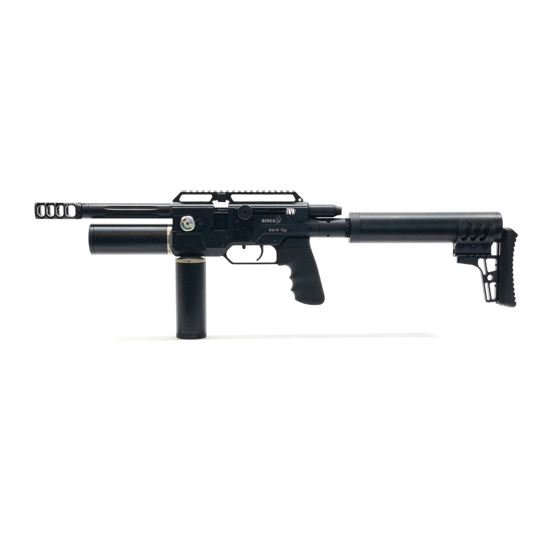 BinTac T50 Extreme .50 Caliber Semi-Auto Large Caliber PCP Air Rifle