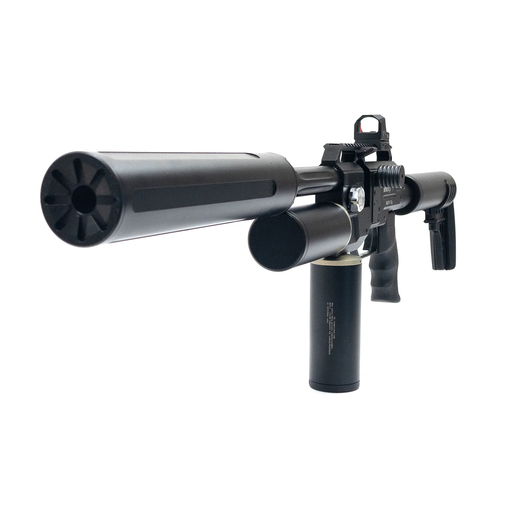 BinTac T50 Extreme .50 Caliber Semi-Auto Large Caliber PCP Air Rifle - Image 3