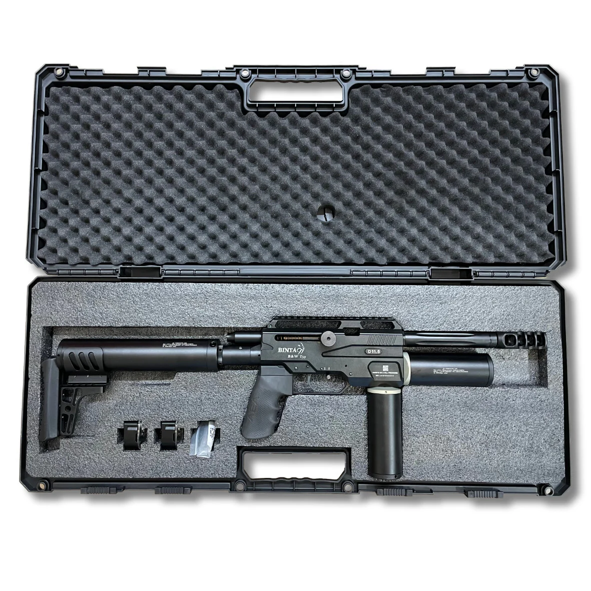 BinTac T50 Extreme .50 Caliber Semi-Auto Large Caliber PCP Air Rifle - Image 4