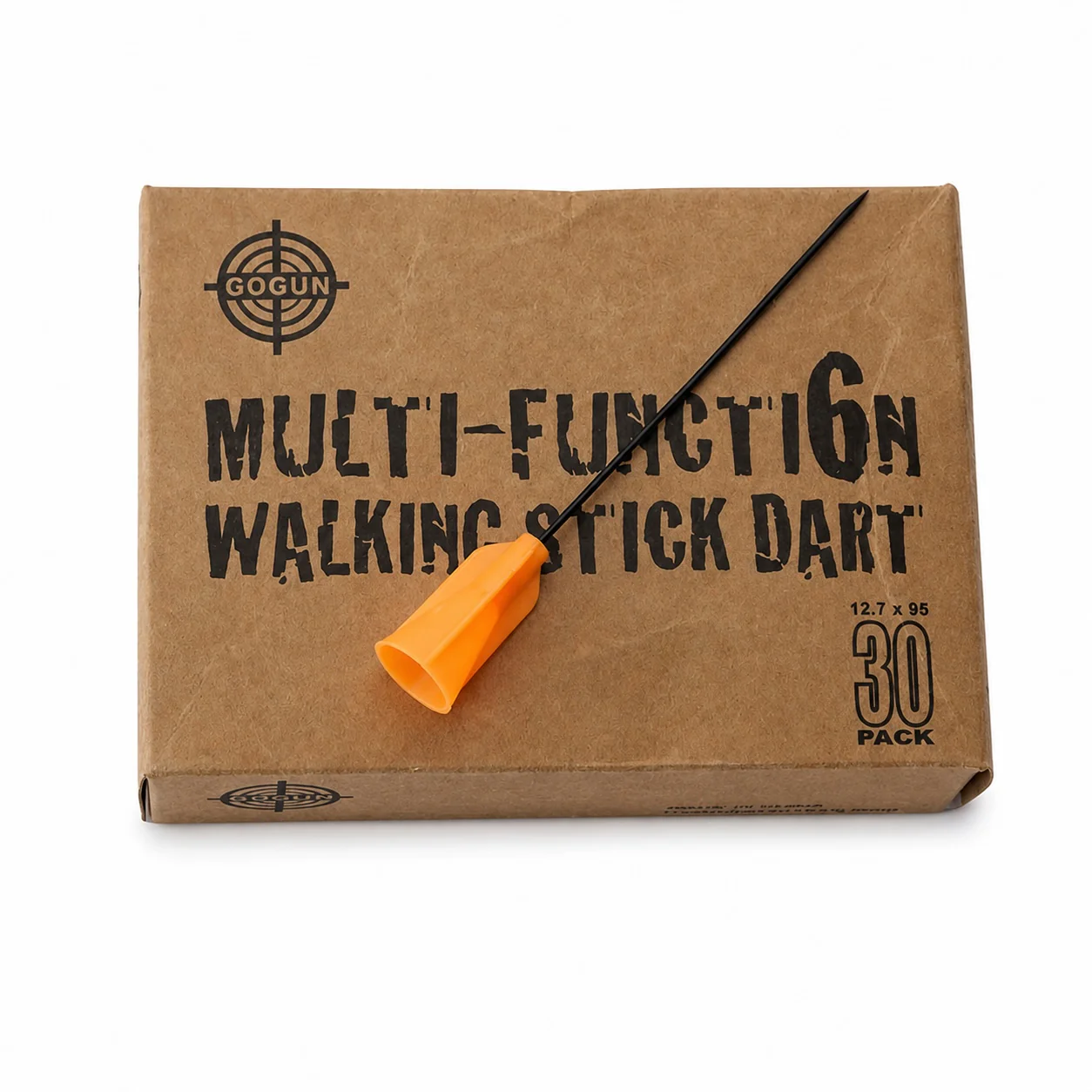 Dart Hiker Blowgun Walking Stick Set (.50 / 12.7mm) – 6-Shot Drum Magazine Aluminium - Image 5