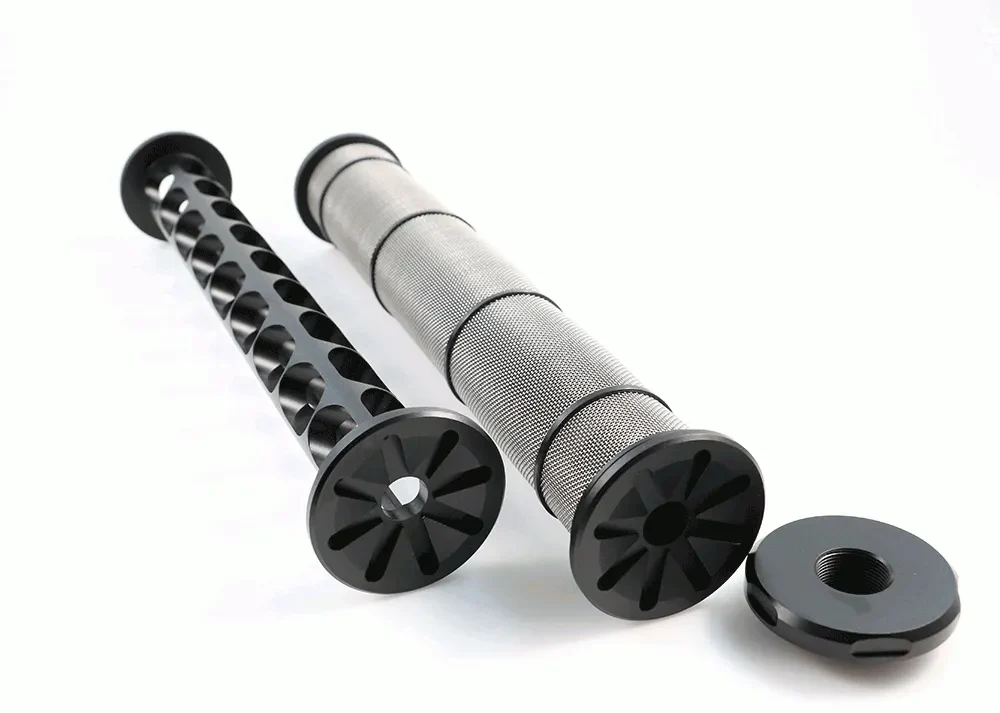 DonnyFL Emperor V3 Airgun Moderator M18x1 (.308/.357) – Big Bore Suppressor - Image 2