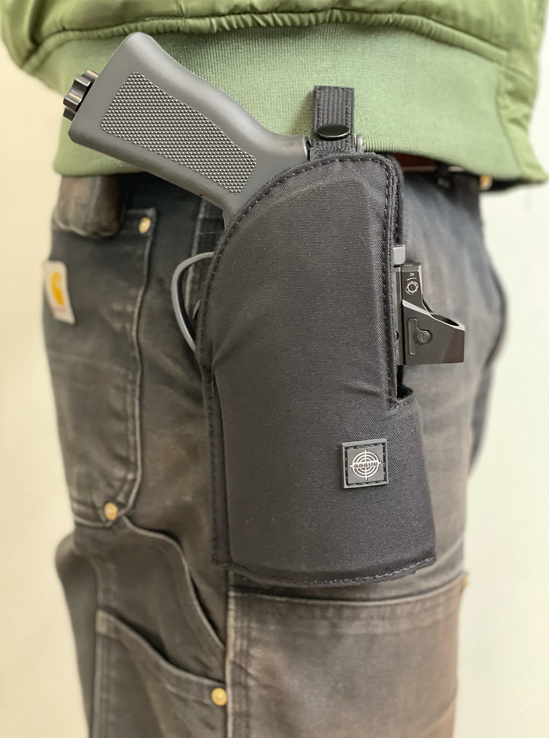 GoGun SixNeedler Drop Leg Holster – Secure Thigh Carry for Quick Access - Image 4