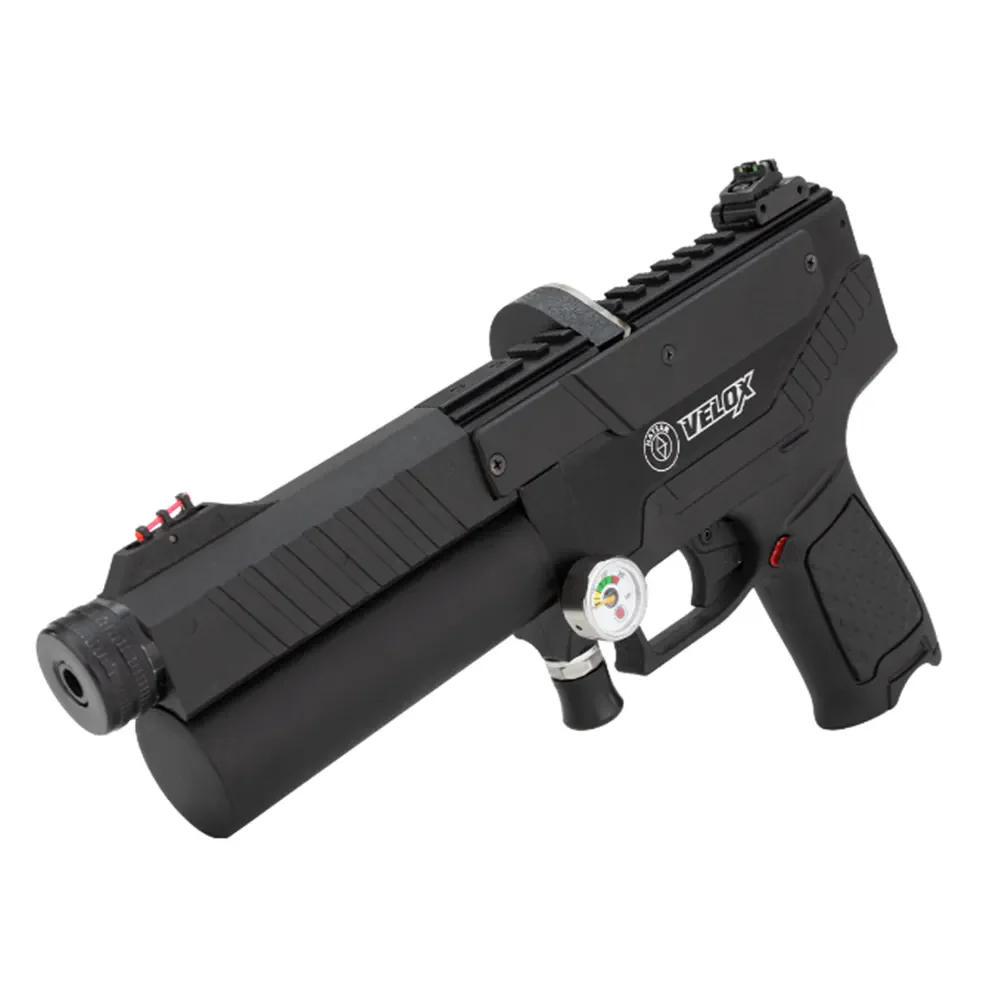 Hatsan Velox Semi-Auto PCP Air Pistol .22 cal. Black - Image 3