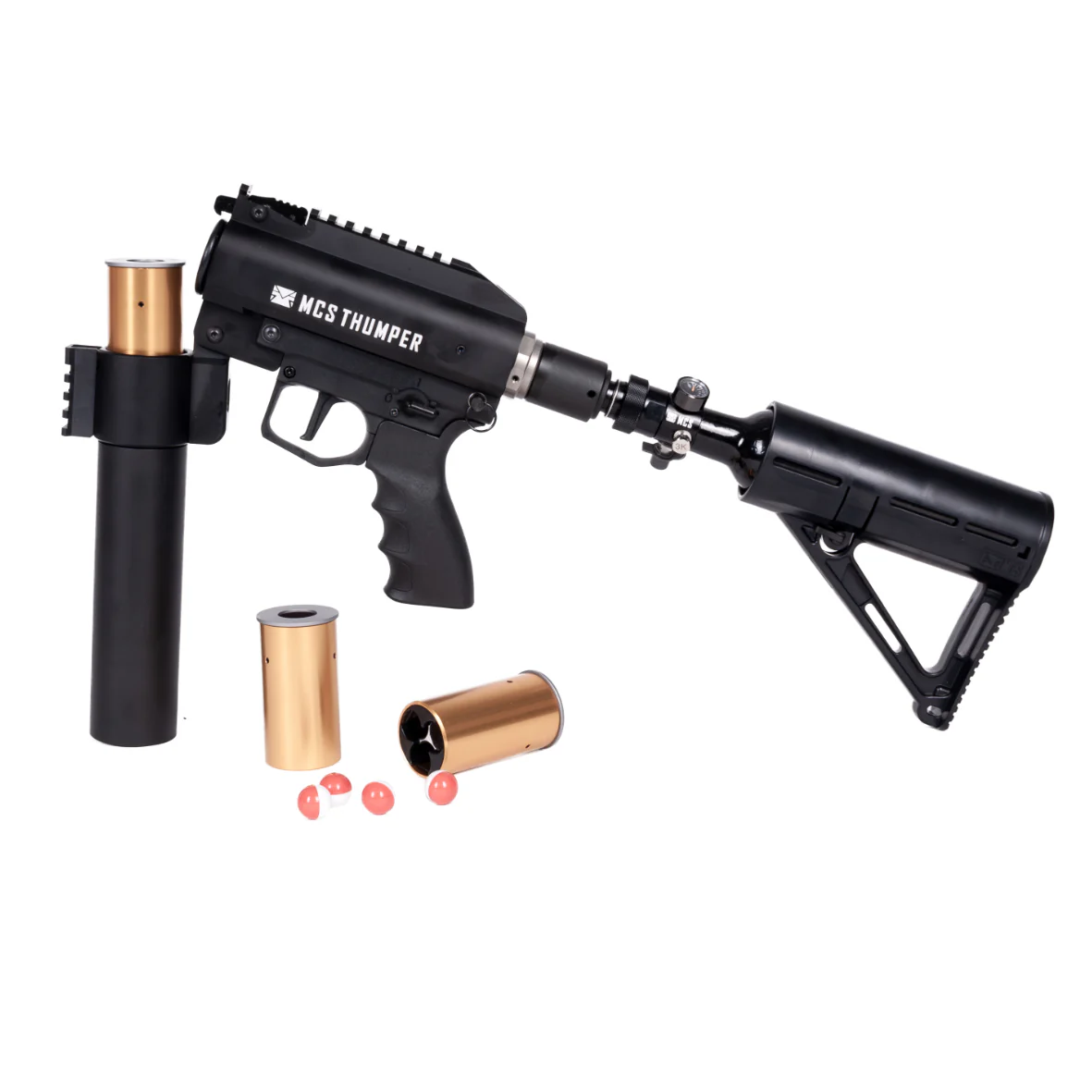 MCS Thumper Golfball Launcher – HPA-Powered 100 Joule Marker (42mm) - Image 3