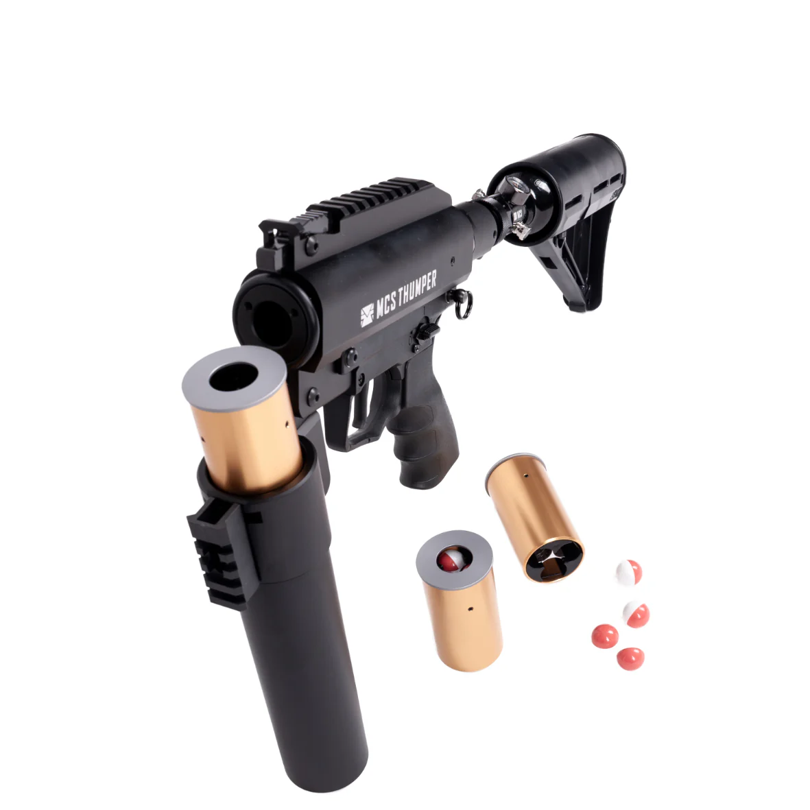 MCS Thumper Golfball Launcher – HPA-Powered 100 Joule Marker (42mm) - Image 4