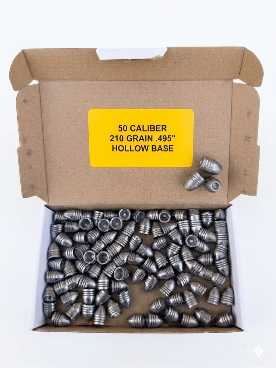 Texoma Precision Pellet .495 / 12.58mm 210gr | T50 Certified Slugs - Image 2